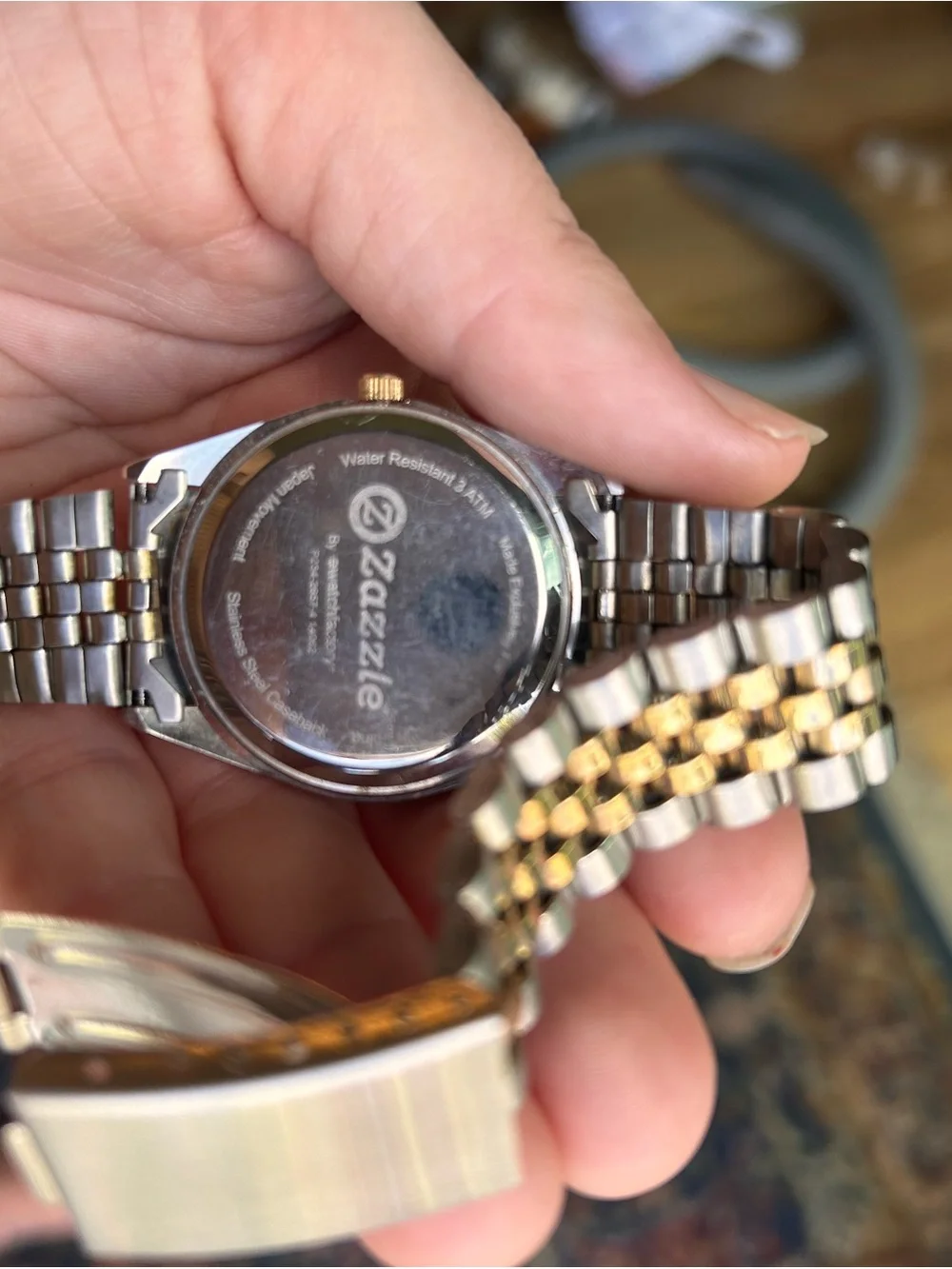 Retirement Two-Tone Stainless Steel Watch - Gold & Silver
